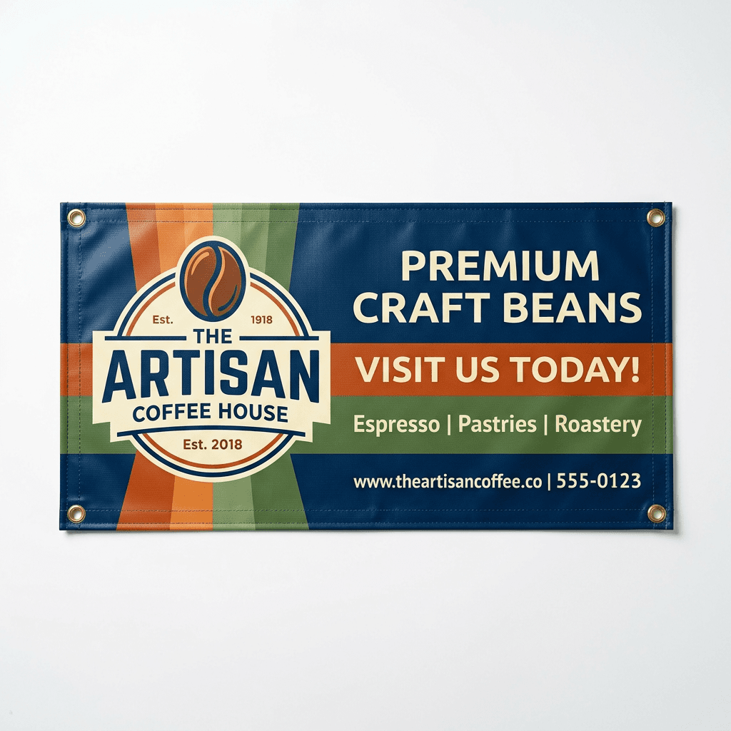 Adhesive Banners