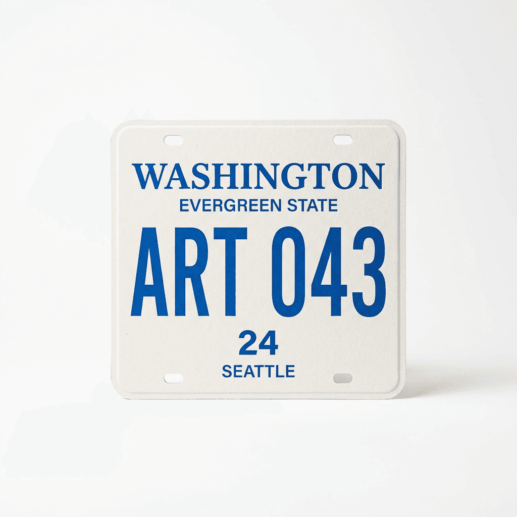 License Plate Printing